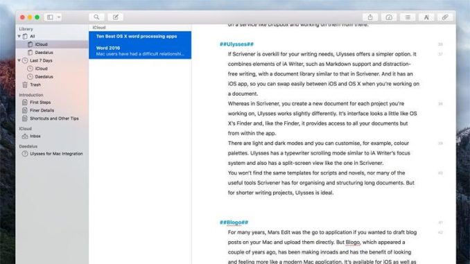 word software for mac